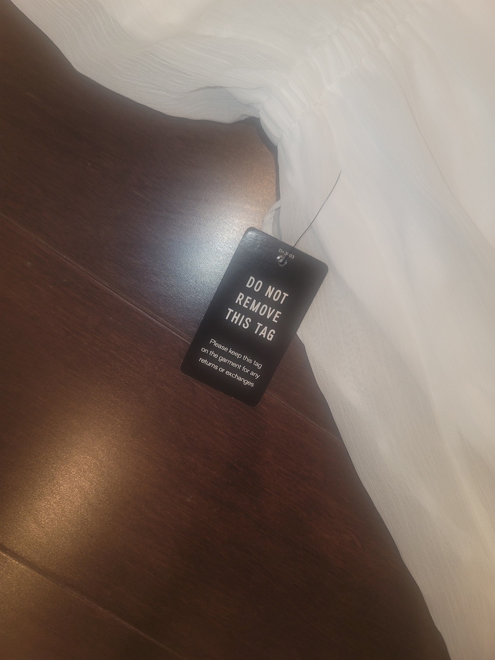 Express White Off-Shoulder Ruffle Maxi Dress - Picture 6 of 9
